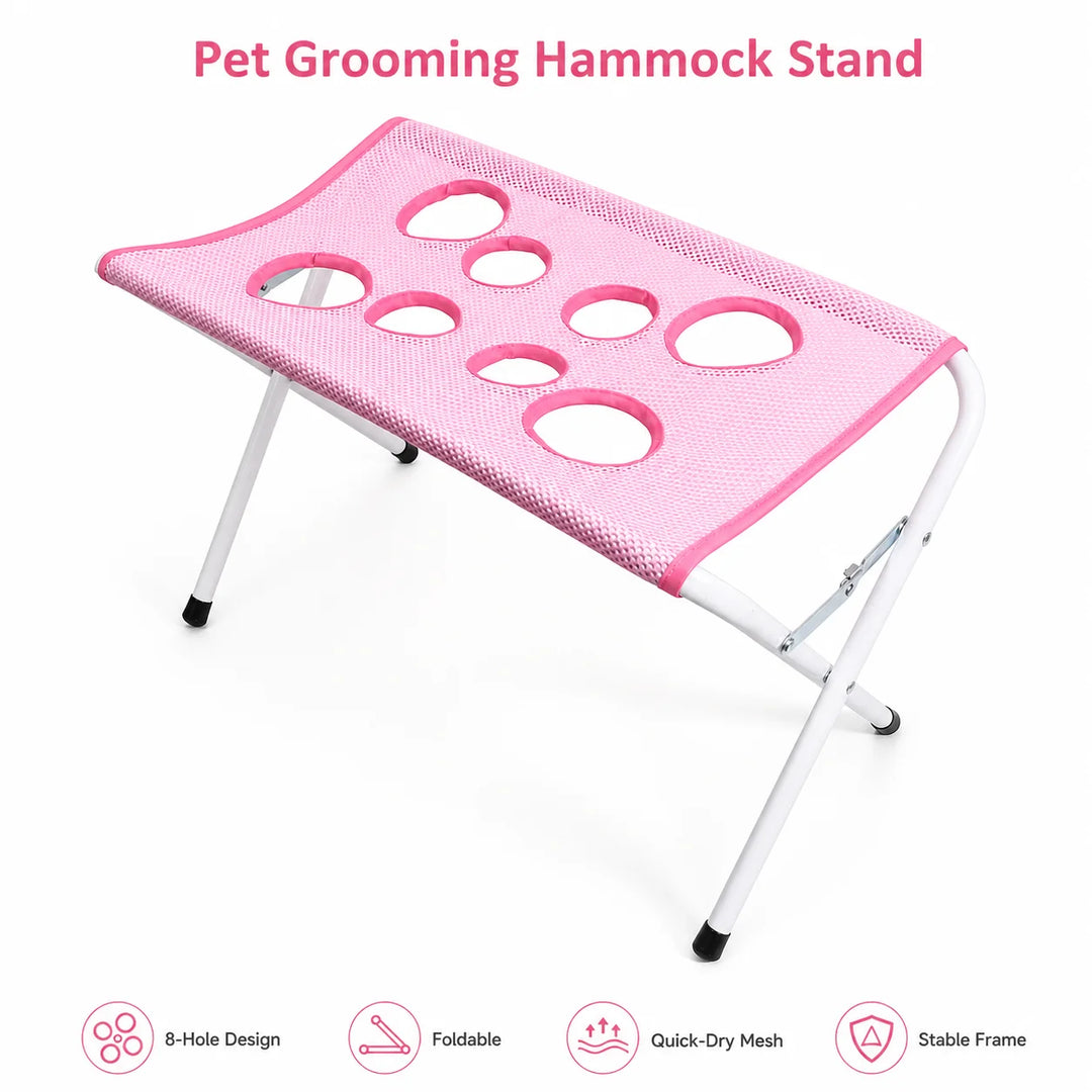 Paw Hammock Bath Stand 🐾🛁 - Stress-Free Pet Bathing