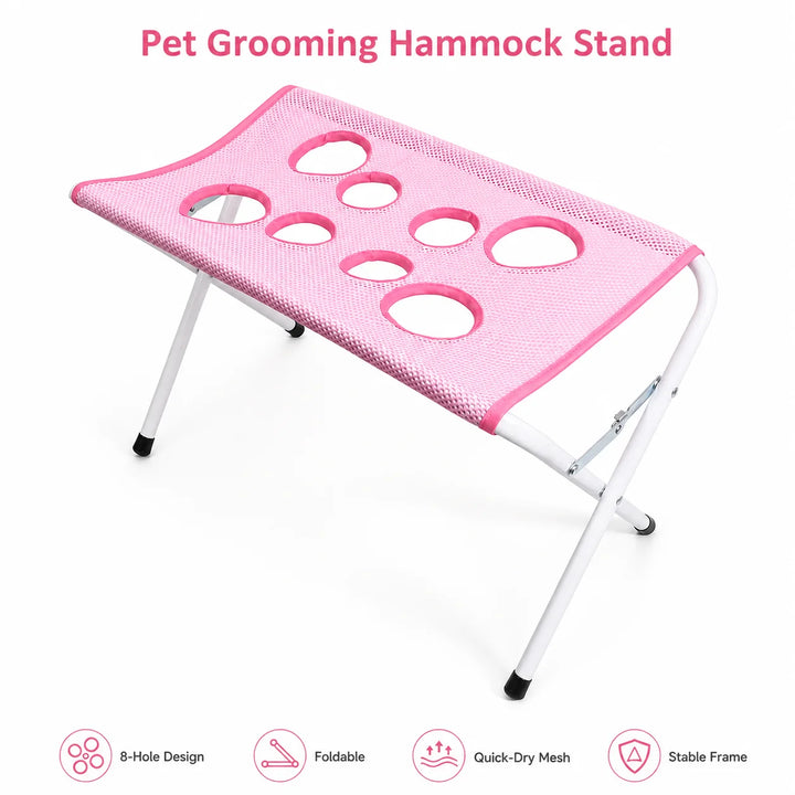 Paw Hammock Bath Stand 🐾🛁 - Stress-Free Pet Bathing