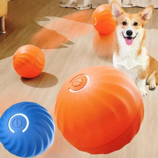 Interractive Motion Activated Rolling Ball Dog Toy
