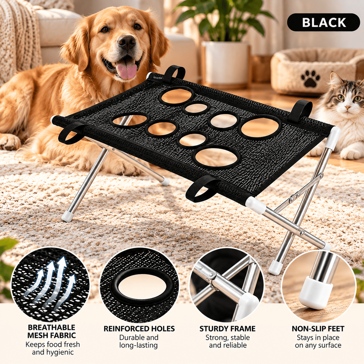 Paw Hammock Bath Stand
