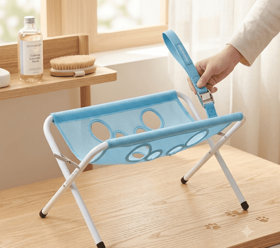 Paw Hammock Bath Stand