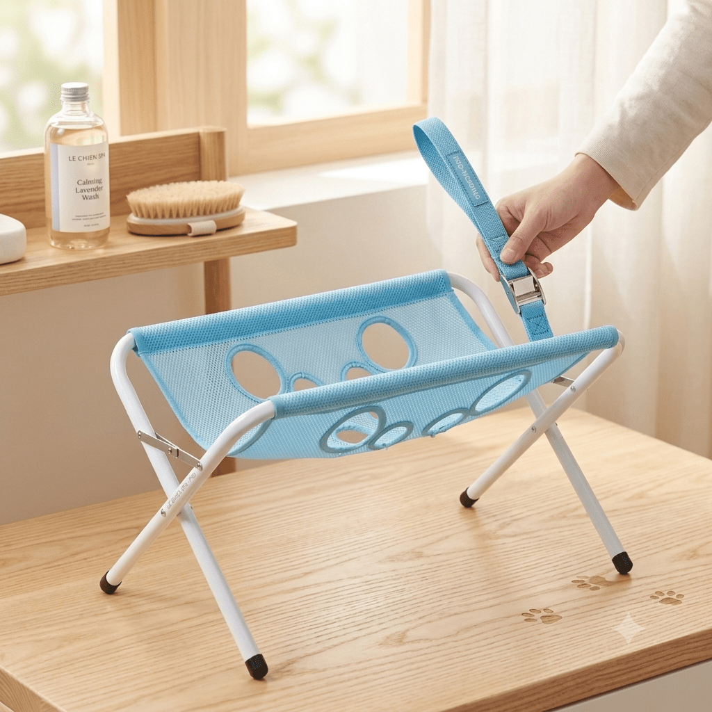 Paw Hammock Bath Stand