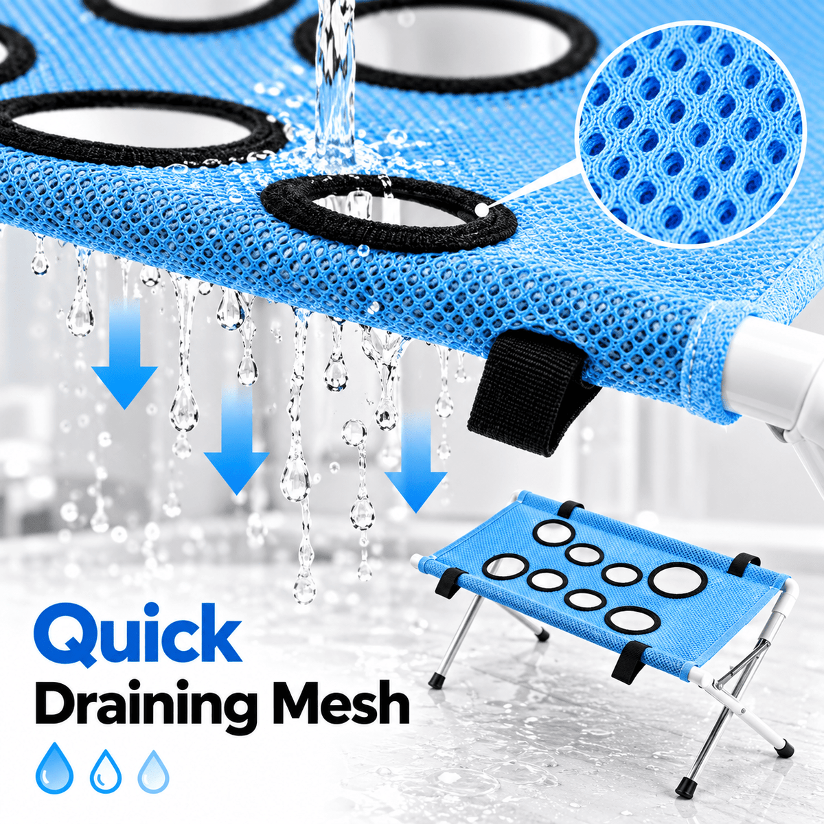 Paw Hammock Bath Stand