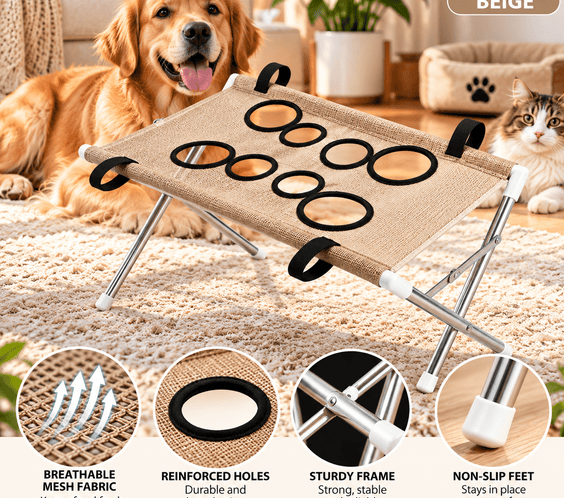 Paw Hammock Bath Stand