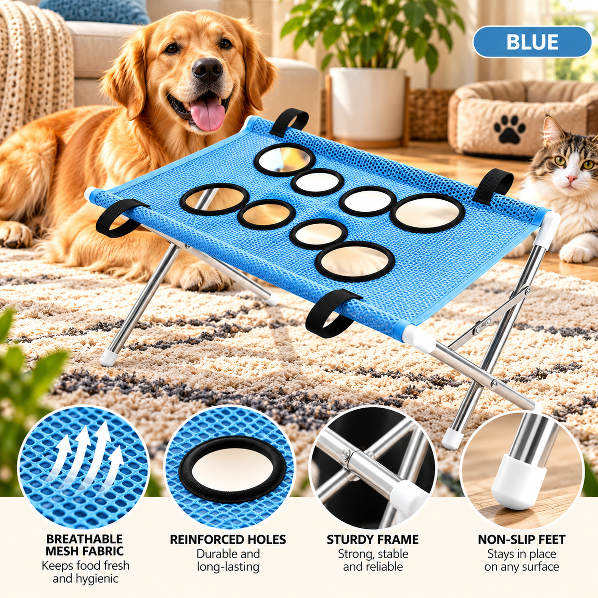 Paw Hammock Bath Stand