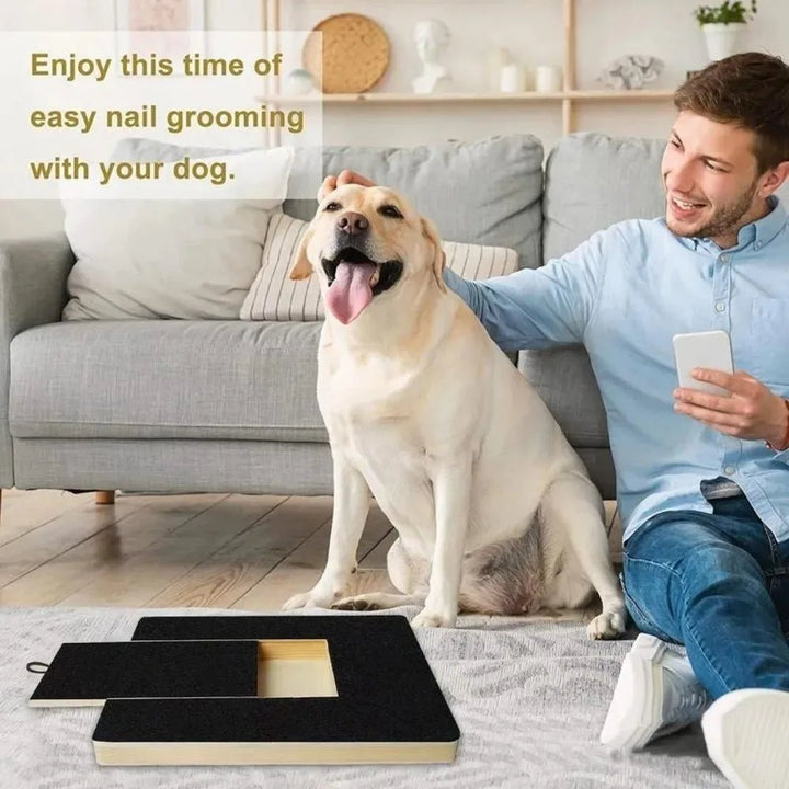 PawTrim™ Scratch Board - Easy Nail Care with Treat Rewards