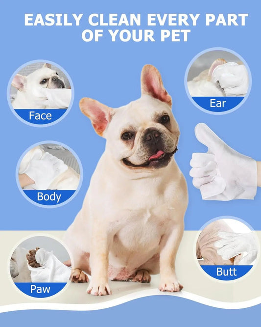 Pet Bathing Wipes