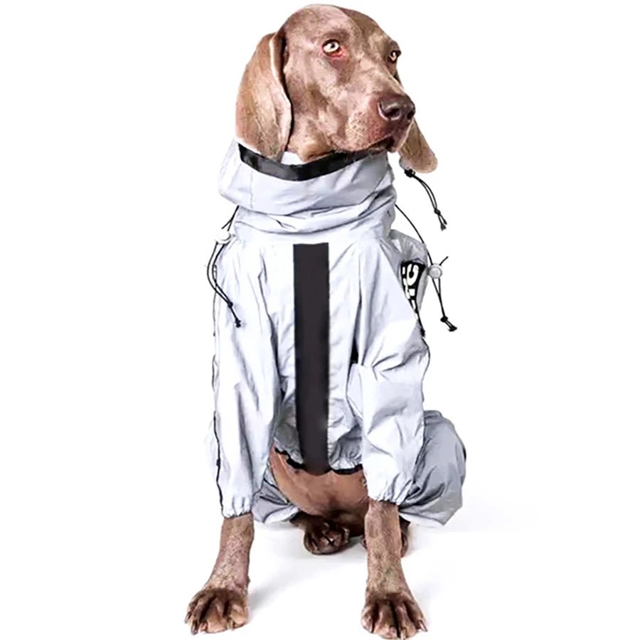 Reflective All-weather Waterproof Dog Rain Coat