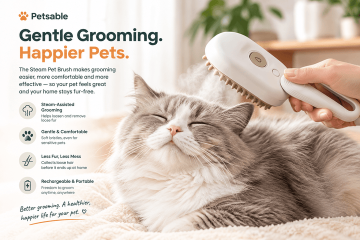 Steam Pet Brush