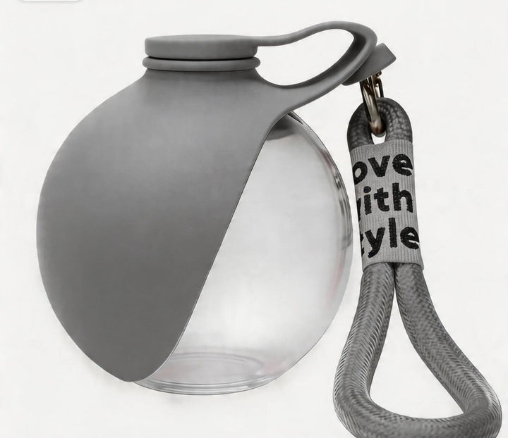 Water Bottle - Drink & Bowl in One